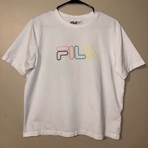 Fila t-shirt size m, white